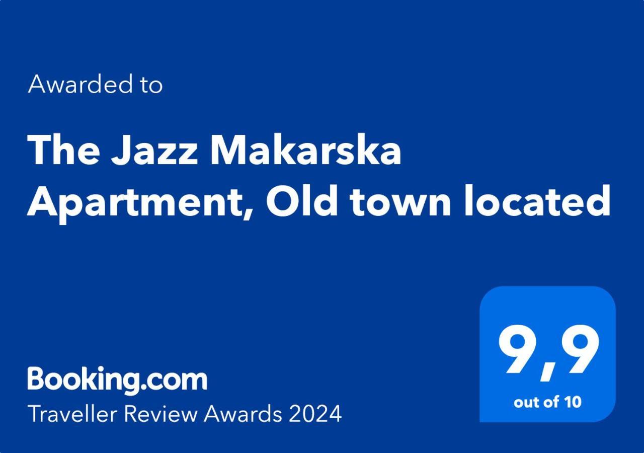The Jazz Makarska Apartment, Old Town Located,Free Parking Exteriör bild